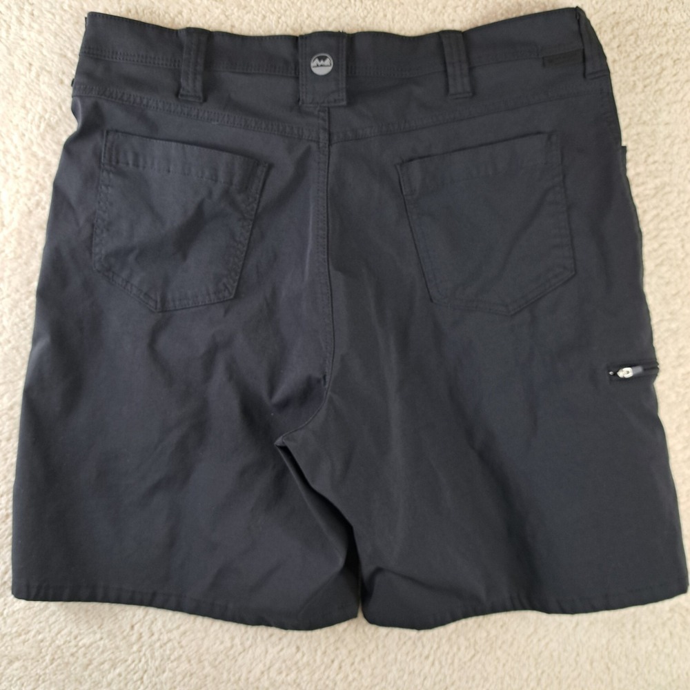 Wrangler Outdoor Gear Cargo Shorts Mens Size 36 Hiking Fishing Black - Picture 8 of 8